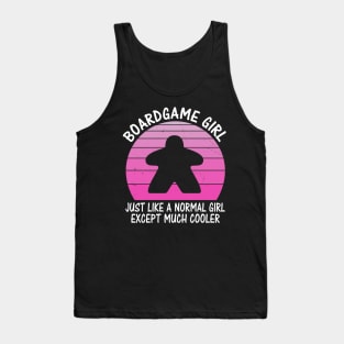 Boardgame Girl board Gaming Tank Top